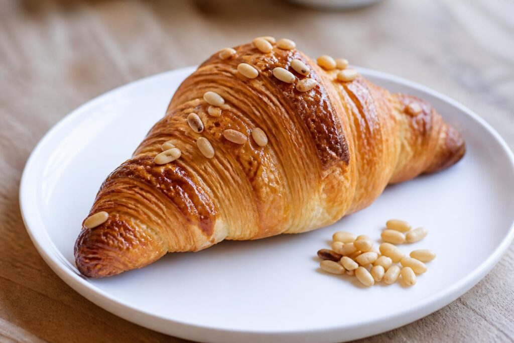 découvrez notre recette gourmande de croissant aux pignons, accompagnée de conseils nutritionnels pour savourer ce délice de manière équilibrée.