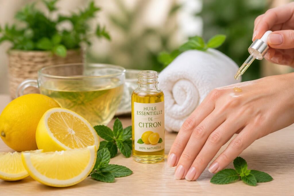 découvrez les bienfaits de l'huile essentielle de citron et ses nombreuses applications pour la santé. guide complet pour une utilisation naturelle et efficace.