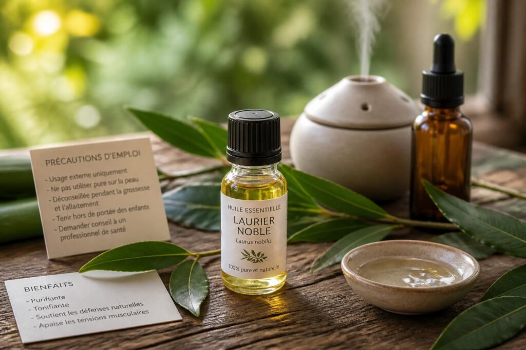 découvrez les bienfaits de l'huile essentielle de laurier noble, ses utilisations efficaces et les précautions indispensables à connaître pour une utilisation sûre et optimale.