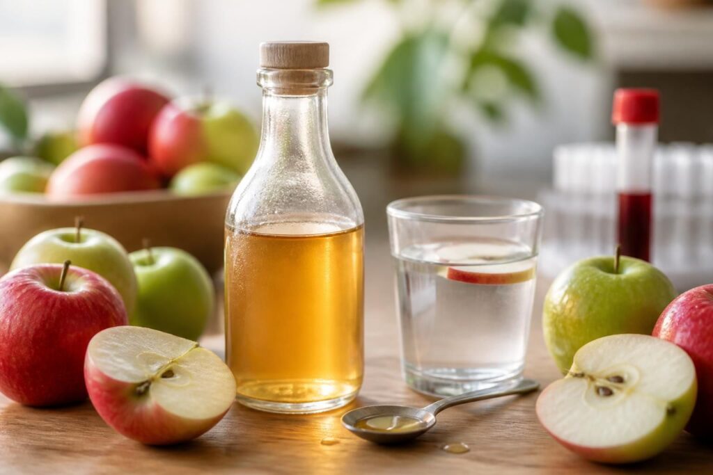 découvrez comment le vinaigre de cidre peut influencer la glycémie et aider à réguler le taux de sucre dans le sang, ainsi que ses effets potentiels sur la santé.