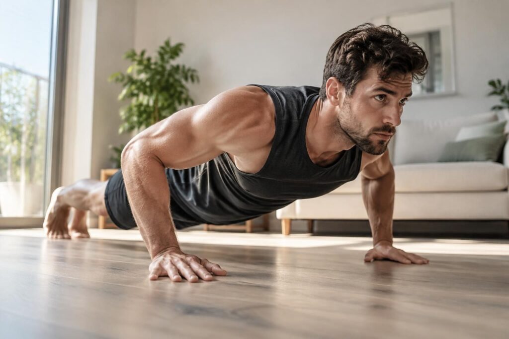 découvrez comment prendre du muscle rapidement à la maison, sans matériel, grâce à des exercices efficaces et des conseils adaptés.
