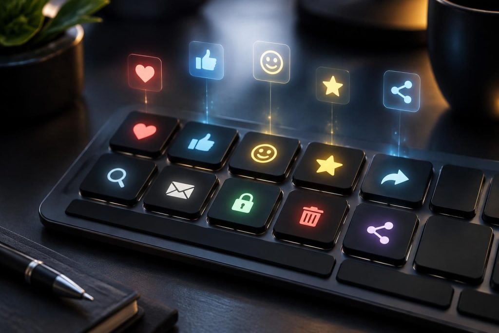 découvrez la signification des symboles et icônes courants au clavier, avec des explications simples pour mieux les comprendre et les utiliser.