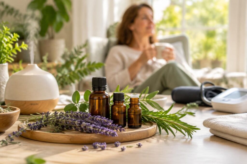 découvrez quelles huiles essentielles peuvent accompagner l’hypertension, leurs précautions d’emploi et les conseils d’un professionnel de santé.