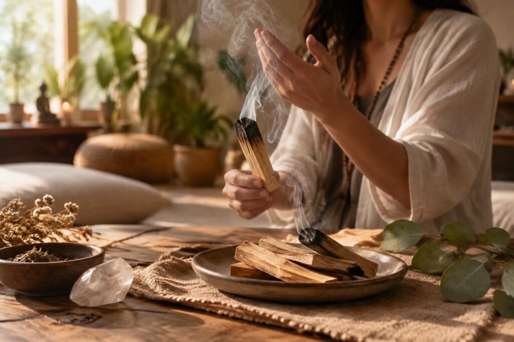 découvrez les bienfaits spirituels du palo santo et ses usages traditionnels : origine, rituels de purification et conseils pour l’utiliser.